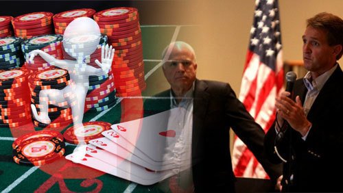 Opinión de Jonh McCain sobre la legalización de los casinos de Internet