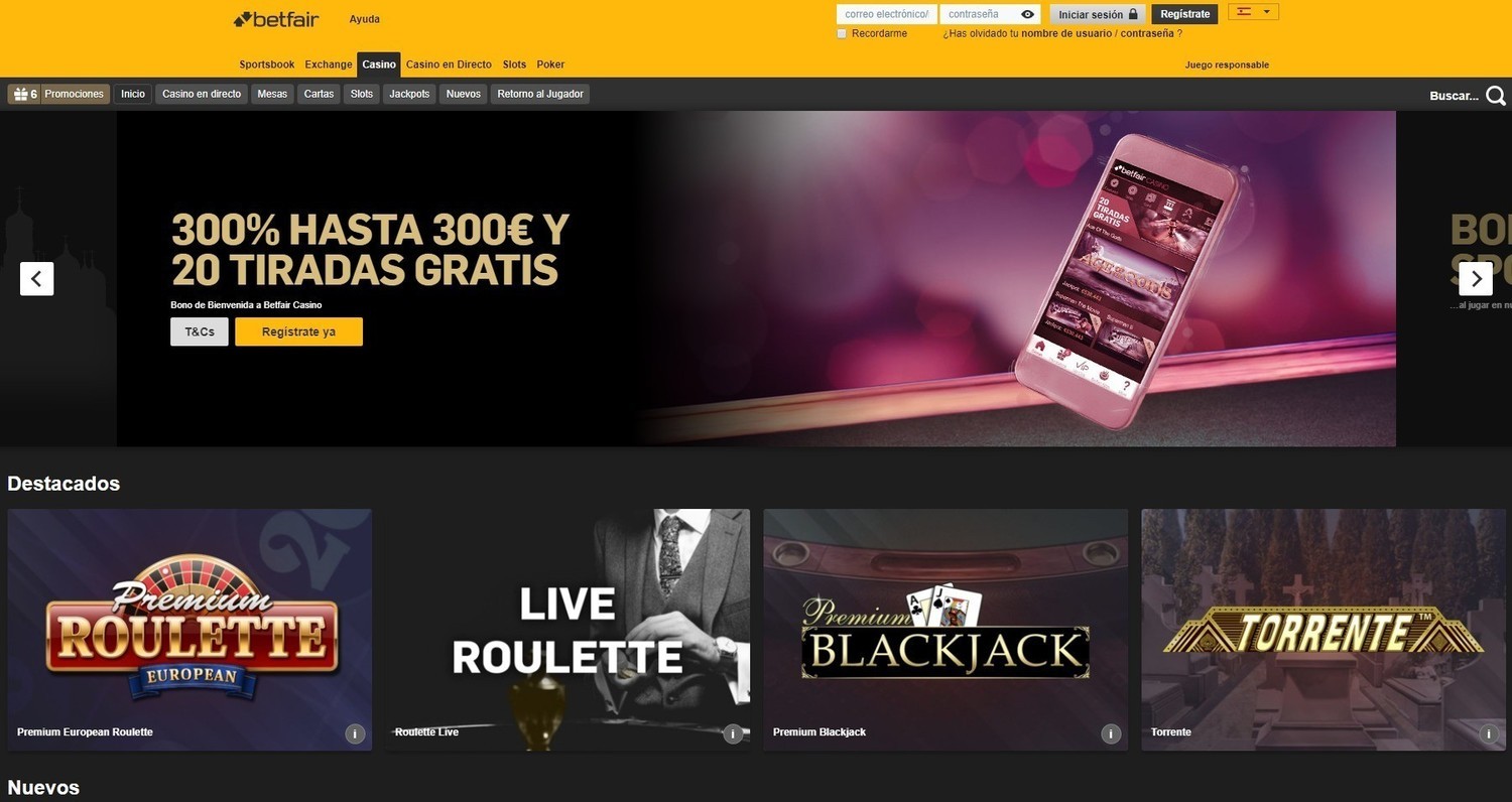 Casino Betfair