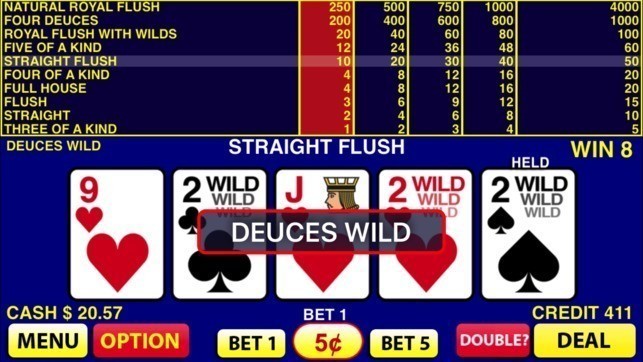Estrategia de Video Poker Online