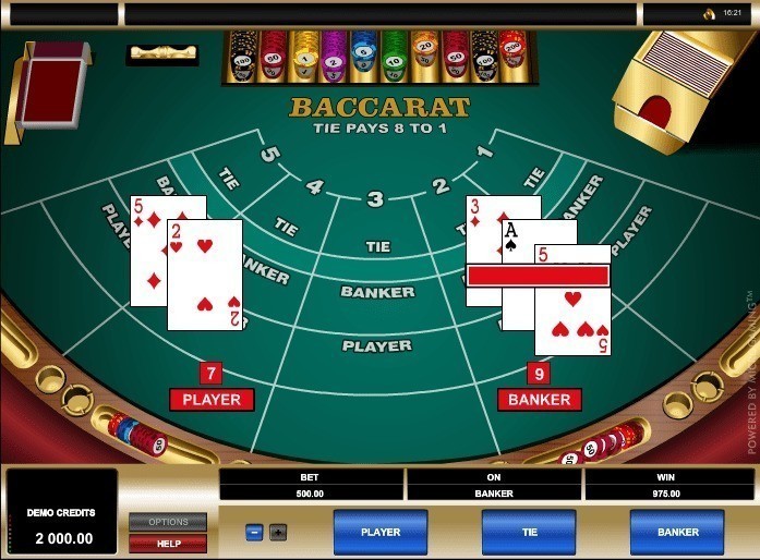 Estrategia de Baccarat Online