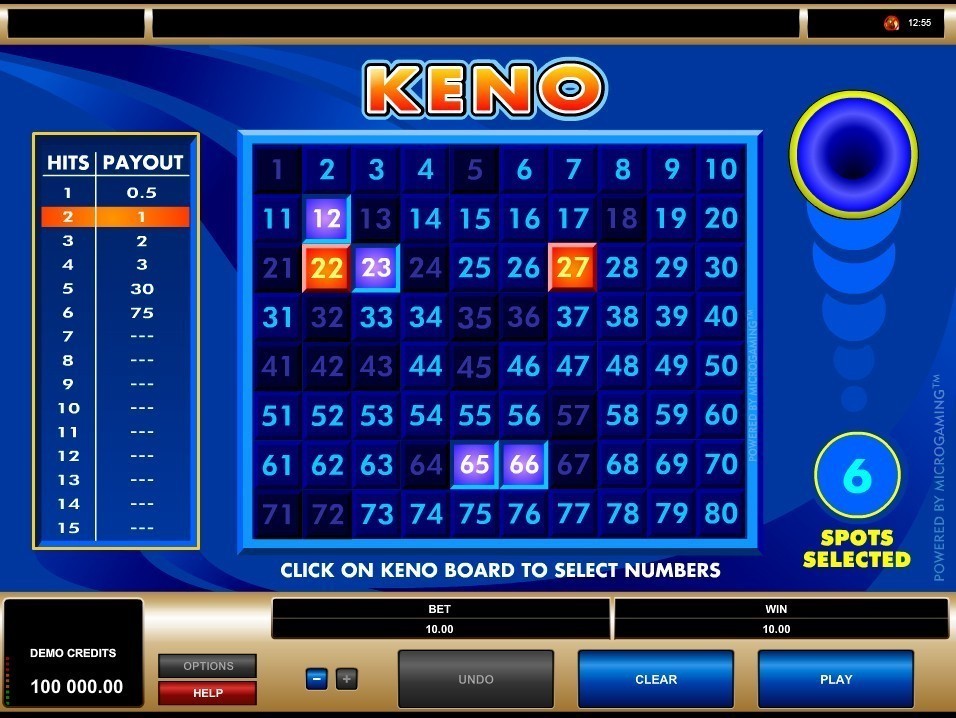 Keno Online