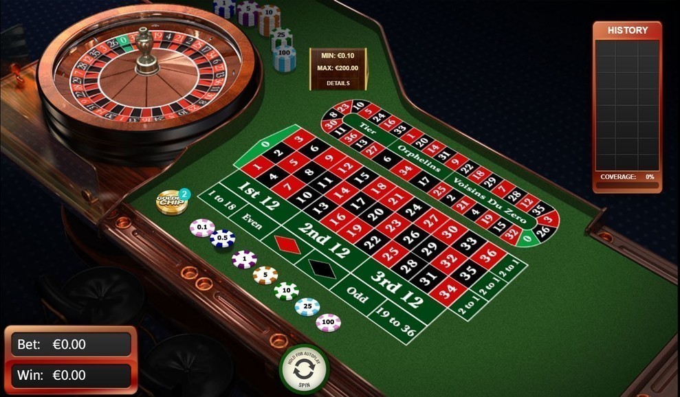 Ruleta Europea Online