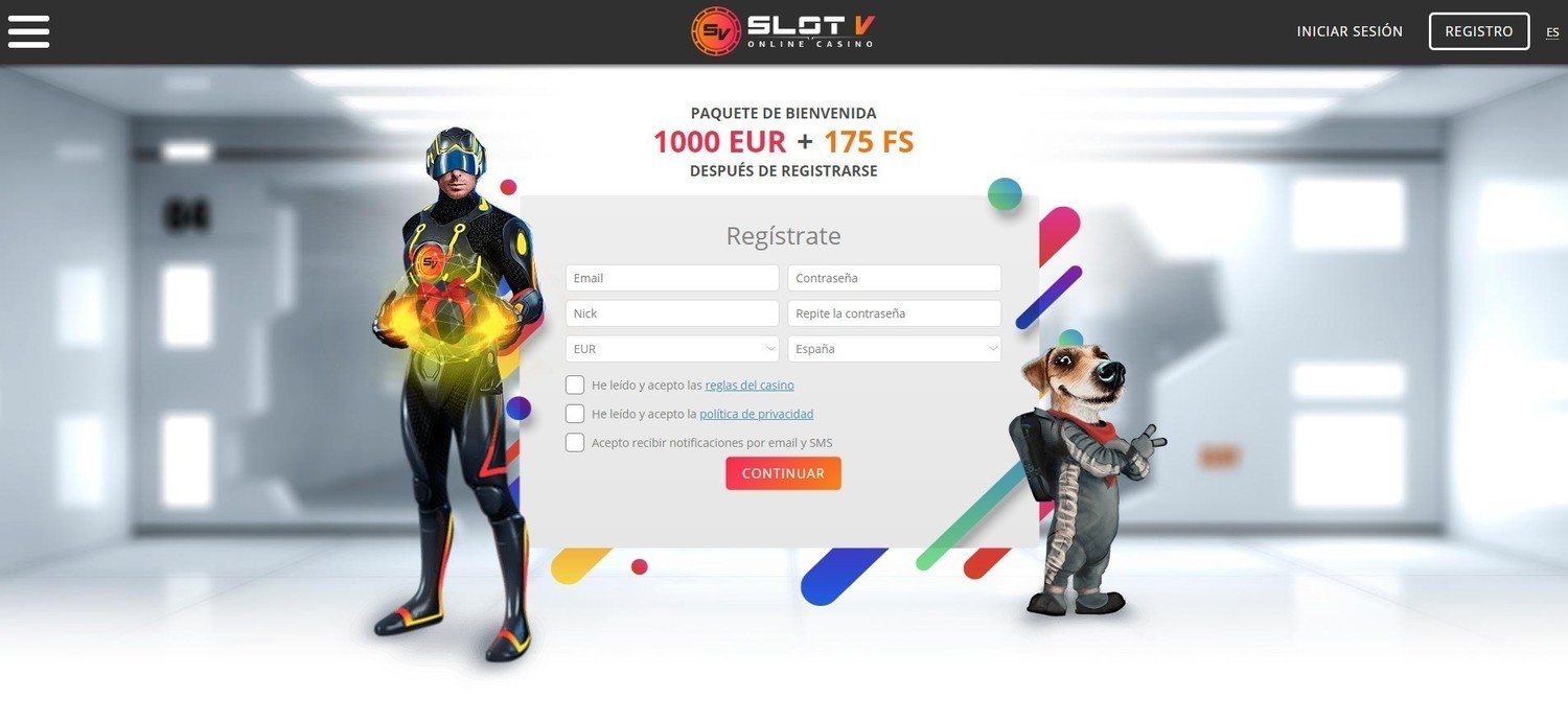 Slotv registro